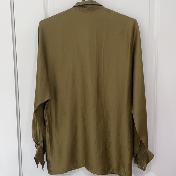 Vintage silk blouse - Picture 10 of 11